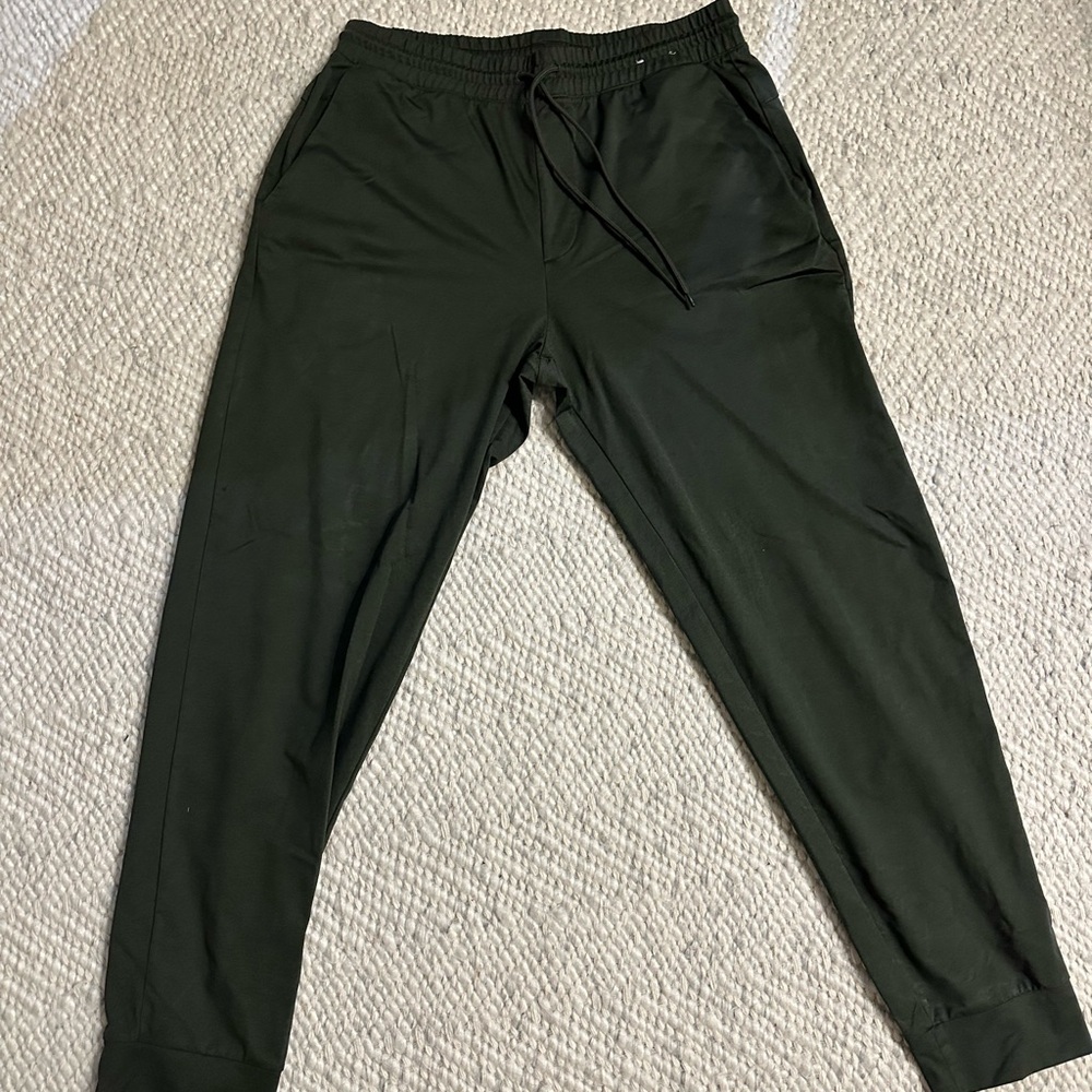 Uniqlo Olive Green Joggers